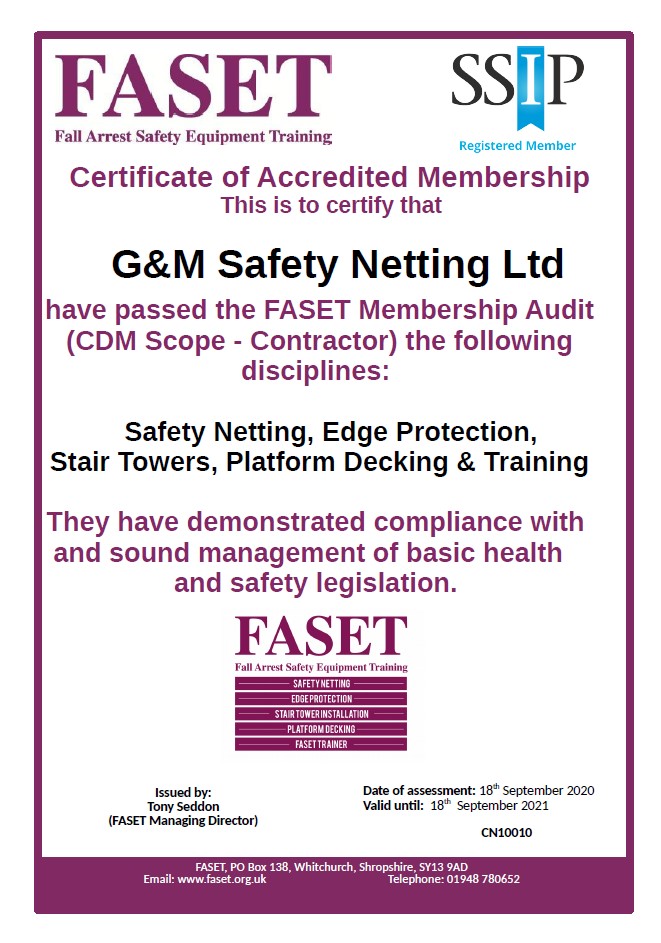 Renewed FASET Membership