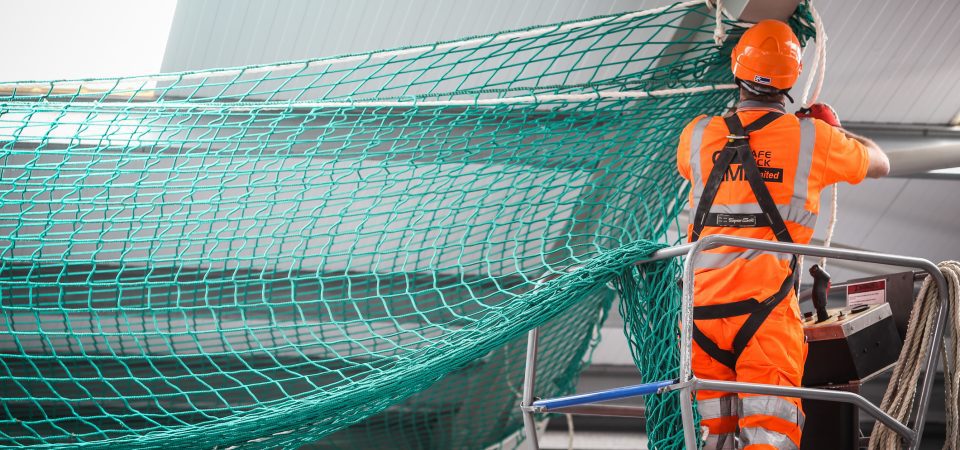 NVQ Level 2 Diploma in Accessing Operations & Rigging – Safety Net Rigging Head Image
