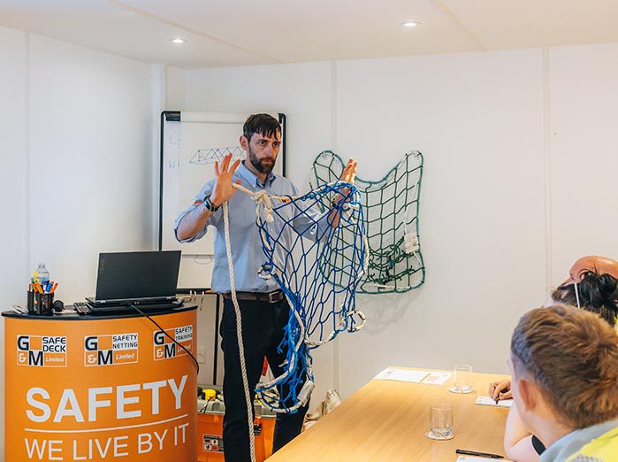 FASET Safety Net Riggers Course Head Image