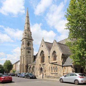 Debris Netting on Church