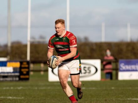 Sandbach Rugby Club sports netting to keep the rugby balls from leaving the ground and endangering passers by.