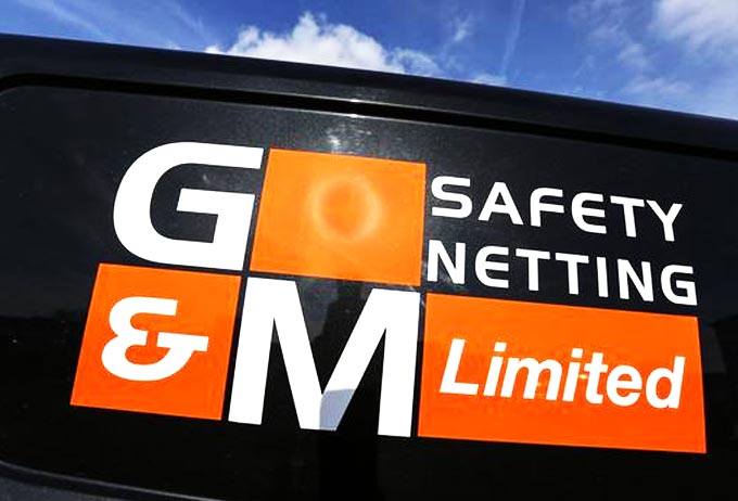 G&M Safety netting sign