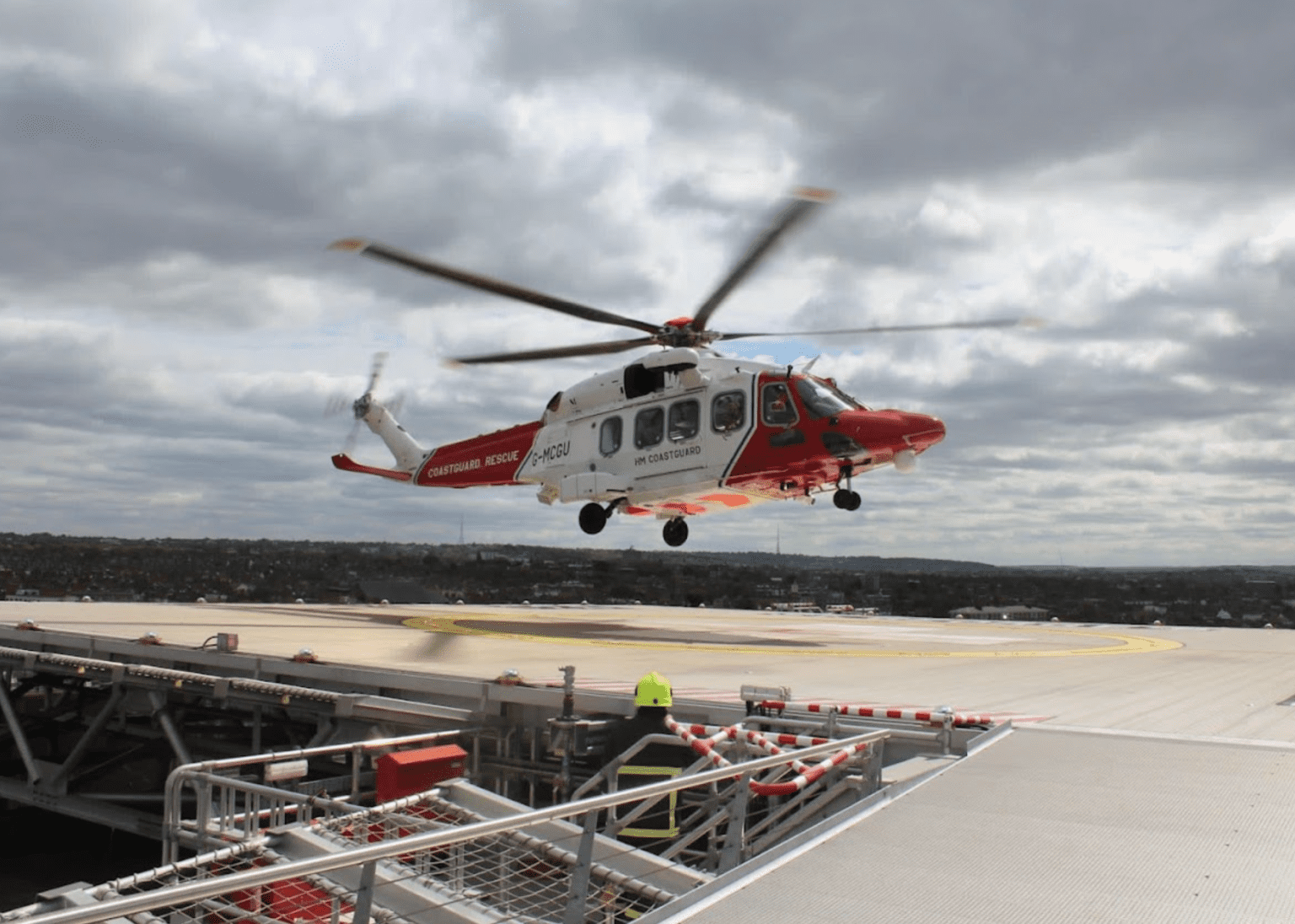 Rooftop Helipad Safety Netting St George’s Hospital Head Image